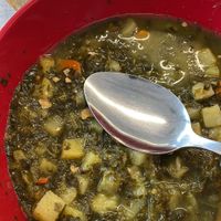 Grünkohlsuppe  at Mensa Otto-Behaghel-Strasse in Giessen