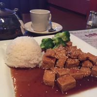 Swapped General Tso chicken for tofu! at Bangkok Spice in West Monroe