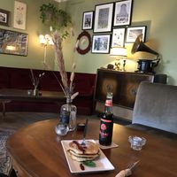 Lovely place ♥️ vegan Pancakes & Blueberries ✨  at PAN's Bebop in Essen