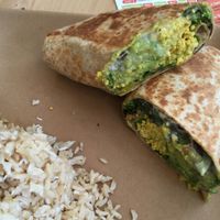  breakfast burrito at Choices Cafe in Miami