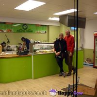 A view inside Falafel Corner at Falafel Corner in Coventry