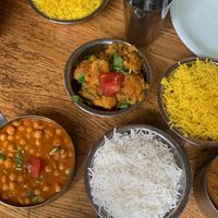 vegan meal  at Tuk Tuk Toll-X in Edinburgh