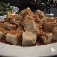 Orange sesame tofu  at China Chef in Cotati
