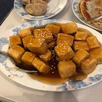 Orange Sesame Tofu (the sauce on this is to die for!) at China Chef in Cotati