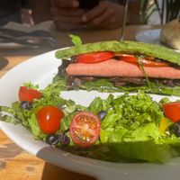 Chewbacca sandwich at Vegamo Centro in Mexico City