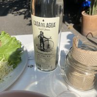 Bottled water only - no tap water at Vegamo Centro in Mexico City