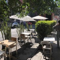 Better view of outside  at Vegamo Centro in Mexico City