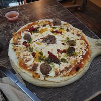 Pizza 3 quesos deliciosa at Vegamo Centro in Mexico City