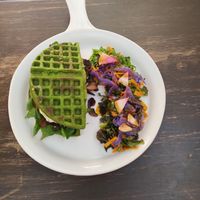 Delicioso Chubaca sin gluten at Vegamo Centro in Mexico City