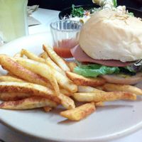 Queso hamburguesa. at Vegamo Centro in Mexico City