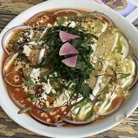 A vegan Mexican dish   at Vegamo Centro in Mexico City