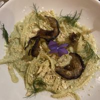 Creamy pasta  at Vegamo Centro in Mexico City