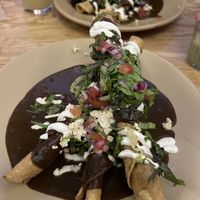 Flautas  at Vegamo Centro in Mexico City