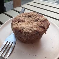 Carrot muffin (panquecito de zanahoria)  at Vegamo Centro in Mexico City