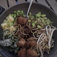 Noodle bowl   at Vegamo Centro in Mexico City