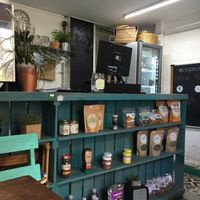 The counter at Vegamo Centro in Mexico City