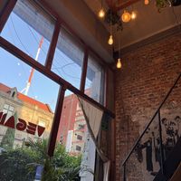 Love the lighting   at Vegamo Centro in Mexico City