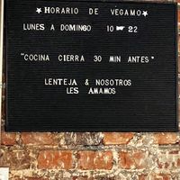 New opening hours   at Vegamo Centro in Mexico City
