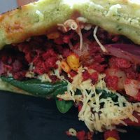 Waffle de Yoda at Vegamo Centro in Mexico City