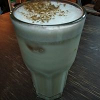 Horchata at Vegamo Centro in Mexico City