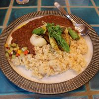 Vegan curry Solum Cafe at Solum Cafe in Kyoto