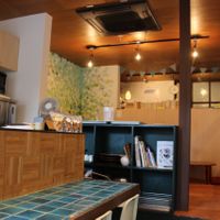 Solum Cafe interior at Solum Cafe in Kyoto