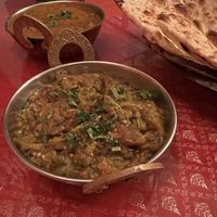 Aubergine dish  #Veganuary at New Delhi Indian Food in Chiang Mai