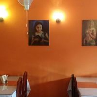 inside seating at New Delhi Indian Food in Chiang Mai