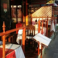 outside seating at New Delhi Indian Food in Chiang Mai