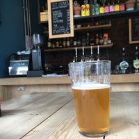 I was thirsty - nice German Pilsener  at The Brunswick in Leeds