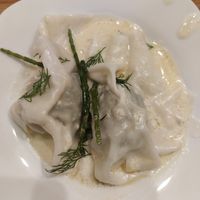 Ravioles de la mer at Slurps in Brussels