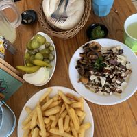   at The Hummus of Tahini in Jerusalem