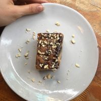 Vegan Snickers  at Sister Srey Cafe in Siem Reap