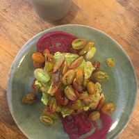 Avo toast  at Sister Srey Cafe in Siem Reap