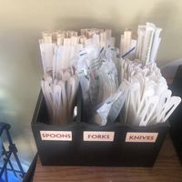 🥢 🍴 and 🥄, oh, my!! at Good Earth Natural Foods in Mill Valley