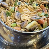 Wok noodle soup   at Good Earth Natural Foods in Mill Valley