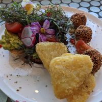 Vegan option gen y at Speedo's Cafe in Bondi Beach