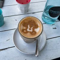 Gingerbread Latte  at Speedo's Cafe in Bondi Beach