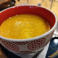 Carrot Soup at Dit e Nat in Pristina