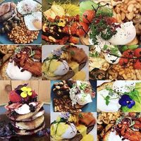Vegetarian options at Cafe au Lait in Bath