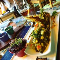 Charquican de algas at La Marmita in Punta Arenas