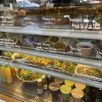 Some of the food options  at Pearth Organic Kitchen in West Leederville