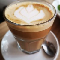Oat Caramel Latte at Pearth Organic Kitchen in West Leederville
