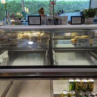 mushroom melts and bagels at Juicy Brew - Makiki in Honolulu