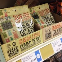 Vegan goodies  at Holland & Barrett in Rochester