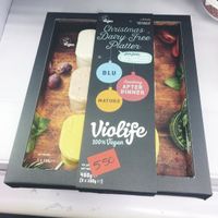 Now selling violife cheese plates at Holland & Barrett in Rochester