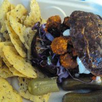 Burger at Juicy Brew - Kaimuki in Honolulu