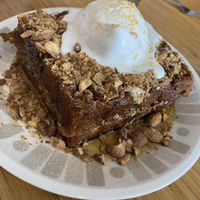 golden milk waffles at Juicy Brew - Kaimuki in Honolulu
