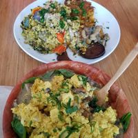 Loco moco at Juicy Brew - Kaimuki in Honolulu