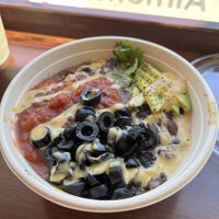 Burrito bowl (vegan)  at Remedy Juice Cafe in Hood River
